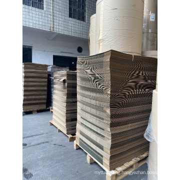 Customized Double Wall Corrugated Cardboard Corrugated Paper Sheet